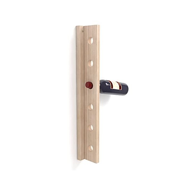 Bouchonnerie Jocondienne TINKO6 Kit Line Casier à Bouteille en Pin Massif/Bois Beige 8 x 60,5 x 4 cm