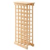 HUOLE Casier à vin, 40 * 18 * 40cm Porte-Bouteille de vin étagère à vin Organisateur de Stockage de vin casier à vin Bois de 