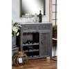 Deco 79&nbsp;Cabinet de vin, Noir