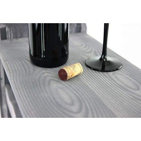 Directachat56 CASIER à VIN en Bois Haute densité, 91 Bouteilles, Gris