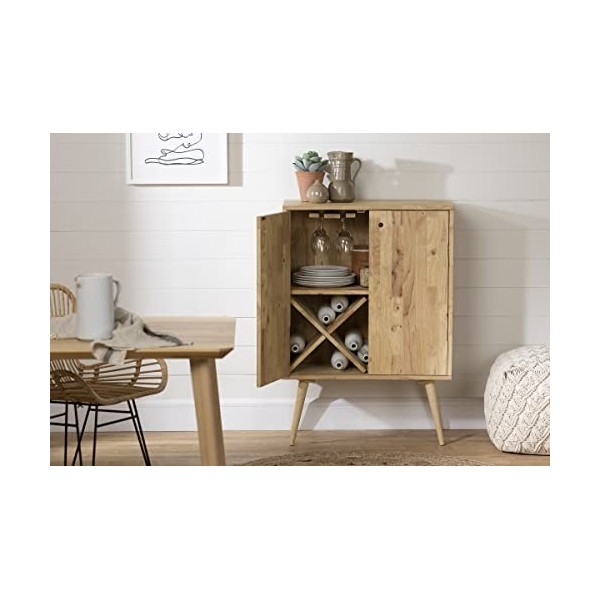 South Shore Kodali Meuble de Rangement, Bois Naturel, Narrow