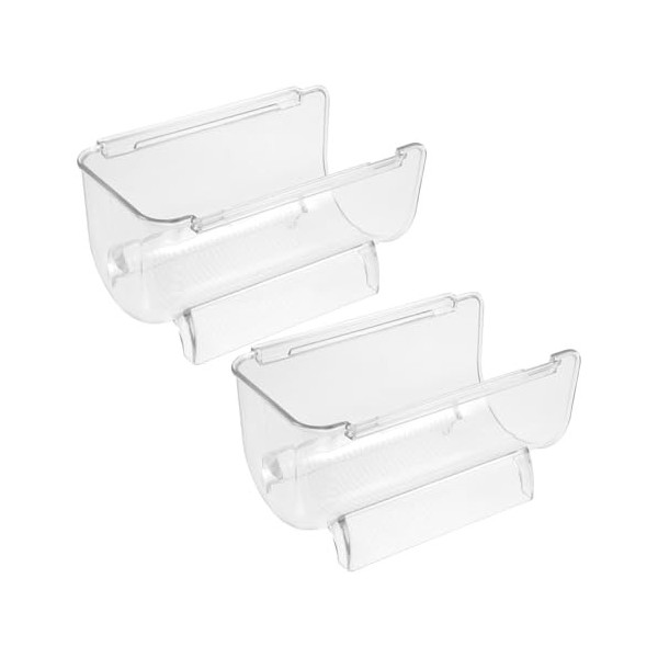 PRETYZOOM 2 Pièces Présentoir À Vin Réfrigérateur Bouteille De Vin Organisateur Armoire À Vin Stockage Garde-Manger Casier À 