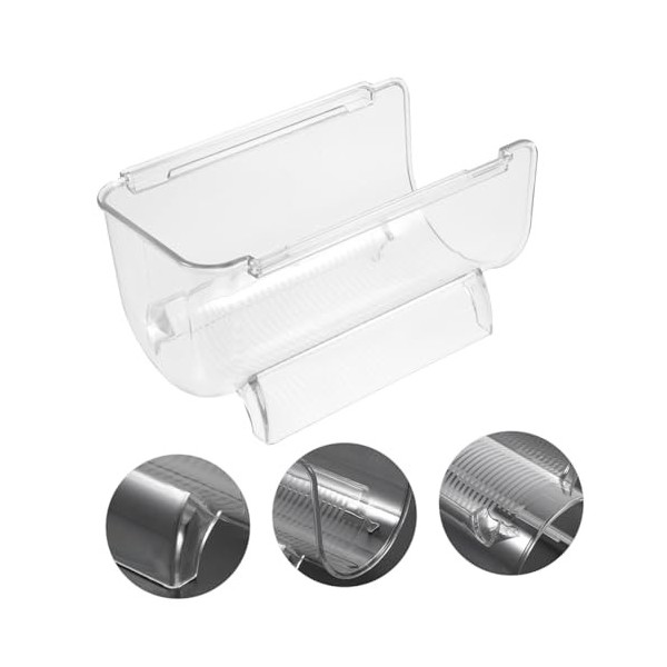 PRETYZOOM 2 Pièces Présentoir À Vin Réfrigérateur Bouteille De Vin Organisateur Armoire À Vin Stockage Garde-Manger Casier À 