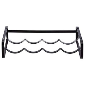 Aorwh Casier à Vin DéCoration Bar CréAtif Casier à Vin en Fer Forgé Salon Armoire à Vin PréSentoir