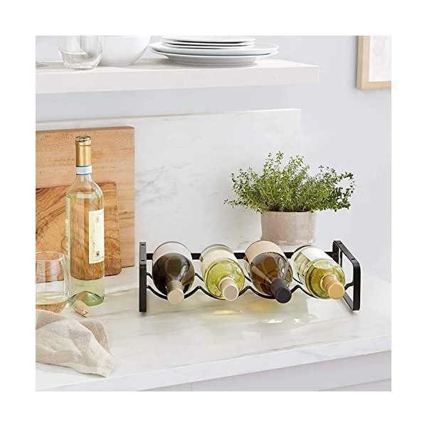 Aorwh Casier à Vin DéCoration Bar CréAtif Casier à Vin en Fer Forgé Salon Armoire à Vin PréSentoir