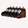 Porte-Bouteille Étagère À Vin en Bois Massif Casier À Vin Rouge Décoration Simple Casier À Vin en Bois Présentoir À Vin Stock