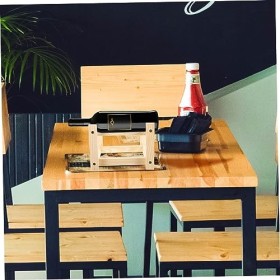 PRETYZOOM Casier À Bouteilles De Vin en Bois Casier À Vin Debout Casier À Vin Moderne Organisateur De Vin Casier À Verres À V