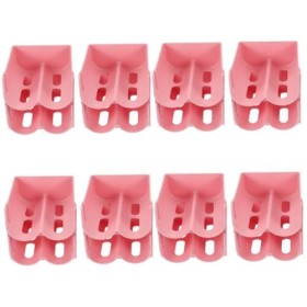 MAGICLULU 16 Pièces Casier à vin empilé Porte-Bouteilles sur Pied Organisateur de Stockage de gobelets étagères de Rangement 