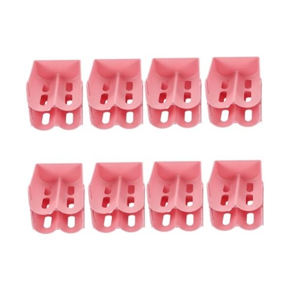 MAGICLULU 16 Pièces Casier à vin empilé Porte-Bouteilles sur Pied Organisateur de Stockage de gobelets étagères de Rangement 