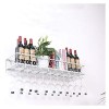 ZJYWMM Casier à vin, Porte-Verre à vin Domestique, Porte-Verre à vin Mural, casier à vin créatif, casier, Porte-gobelet à le