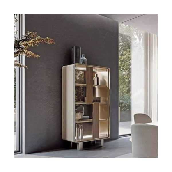 GUERNSEY Armoire à Vin Armoire à vin Salon Mur Plancher Armoire de Rangement ménage Verre Rouge Armoire à vin vitrine Casier 