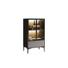 WebErt Wine Cabinet Armoire à vin de Luxe légère, Moderne et Simple, Armoire latérale pour la Maison, Petite vitrine en Verre