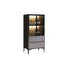 Wine Cabinet Armoire à vin de Luxe légère, Moderne et Simple, Armoire latérale pour la Maison, Petite vitrine en Verre, Armoi
