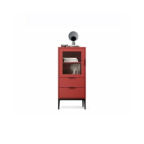 Casier à vin autoportant Armoire à vin Mignonne et Moderne, Armoire à vin de Stockage en Verre créative personnalisée A 