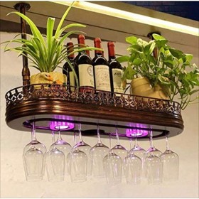 ArtRay Casier à vin/Support de verre à vin suspendu/Bar à la maison créatif/Taille du casier à vin: 60 28 cm taille : 80 28 