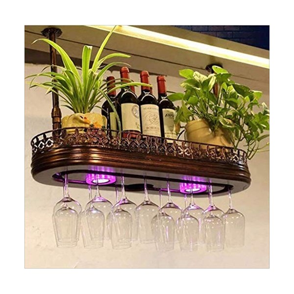 ArtRay Casier à vin/Support de verre à vin suspendu/Bar à la maison créatif/Taille du casier à vin: 60 28 cm taille : 80 28 