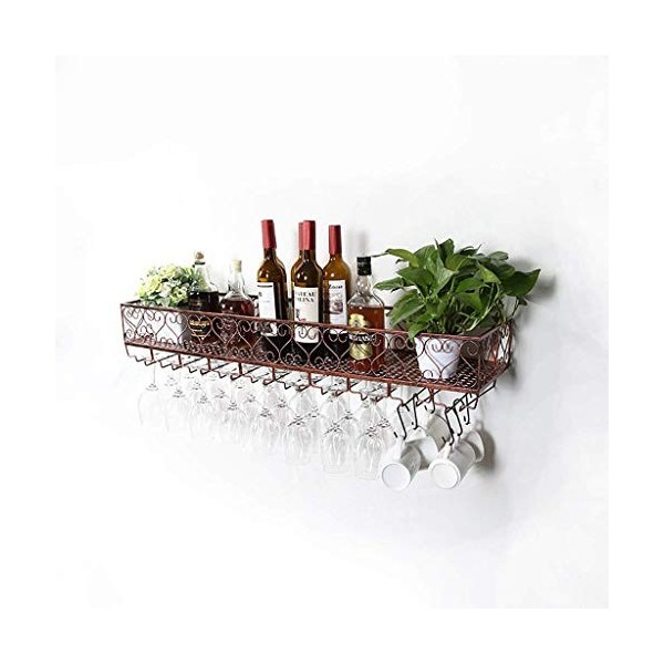 Casier à vin suspendu casier à verre à vin rouge suspendu porte-gobelet en verre inversé créatif maison bar casier à verre ca