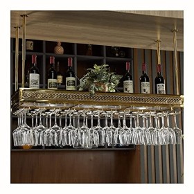 ZJYWMM Casier à vin de Bar européen, casier à vin, casier à vin, casier à Verres à vin en Acier Inoxydable, casier à Verres à