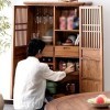 ROLTIN Armoire à vin Armoire à vin en Bois de Style Chinois Armoire de Rangement de Cuisine à Domicile Armoire de Bar à vin d