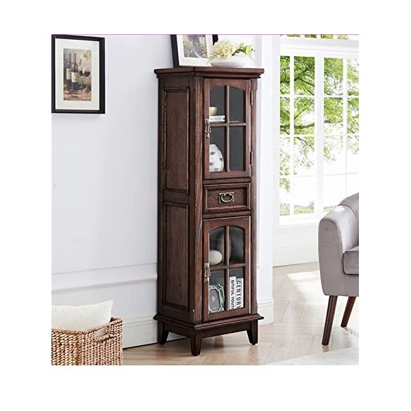 ROLTIN Étagère à vin Armoire à vin Armoire de Salle de Bain Armoire latérale Simple Ménage Salle de Bain Étage Étroit Armoire