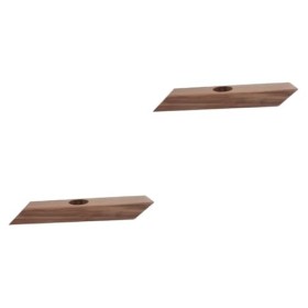 Zerodeko 2 Pièces casier à vin en Bois casier à vin Rouge en Bois présentoir à vin Titulaire dalcool casier à vin créatif ca