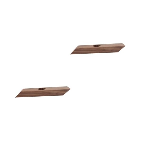 Zerodeko 2 Pièces casier à vin en Bois casier à vin Rouge en Bois présentoir à vin Titulaire dalcool casier à vin créatif ca