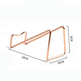 Casier à vin Moderne Simple en Fer Forgé Casier à Vin en Forme de Z Armoire à Vin en Métal Bureau Casier à Vin Décoration Cas