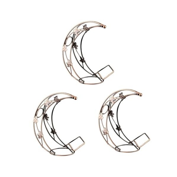 PRETYZOOM 2 Pièces casier à vin européen casier à vin en Fer casier à vin de Cuisine casier à Porte-vin décoration Titulaire 