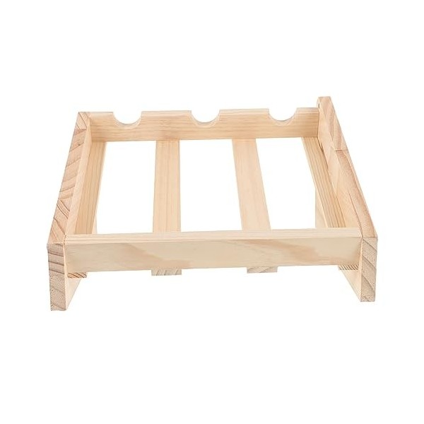 MAGICLULU Présentoir à Vin Décoration Casiers à Vin Autoportants Slim Porte- pour Cave Casier à Porte-vin Étagère Comptoir De