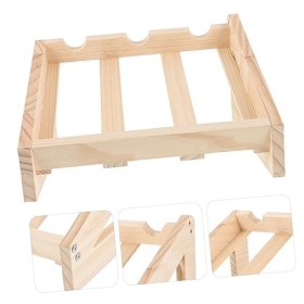 MAGICLULU Présentoir à Vin Décoration Casiers à Vin Autoportants Slim Porte- pour Cave Casier à Porte-vin Étagère Comptoir De