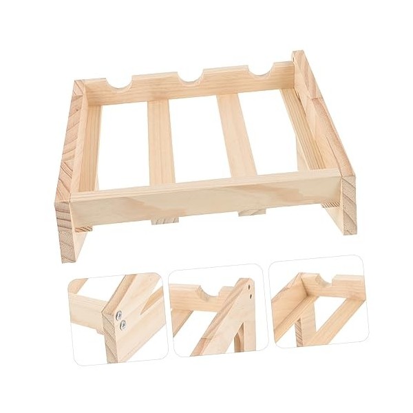 MAGICLULU Présentoir à Vin Décoration Casiers à Vin Autoportants Slim Porte- pour Cave Casier à Porte-vin Étagère Comptoir De