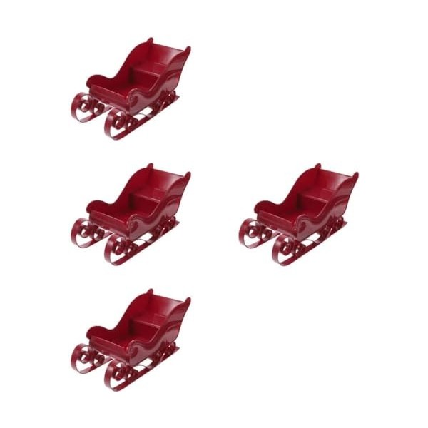 Mini traîneau Ornement ations traîneaux de table/28