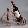 WOLWES Support organisateur de vin, personnalité créative rétro en forme de vélo, casier à vin, Bar, Table à manger, support 