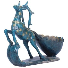 Vcedas Casier à Vin Ornement Support Figurine Maison Armoire à Vin Artware Décoration Mariage Cadeau daffaires