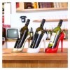 ZADIKO Figurines de décoration pour la Maison Casier À Vin Créatif À Talons Hauts, Ornements Européens, Décoration De La Mais