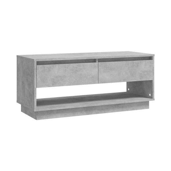 WREWING Meuble TV,Bas Table TV Support de Télévision en Bois pour Salon Chambre Salle à Manger,Support pour Téléviseur Jusqu’