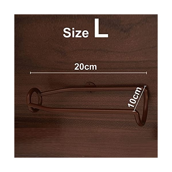 HEXEH Casier à Vin Barre Murale Bar à vin Porte-goulot à vin Cave à vin Bière Champagne Storage Support Support Tablette dét