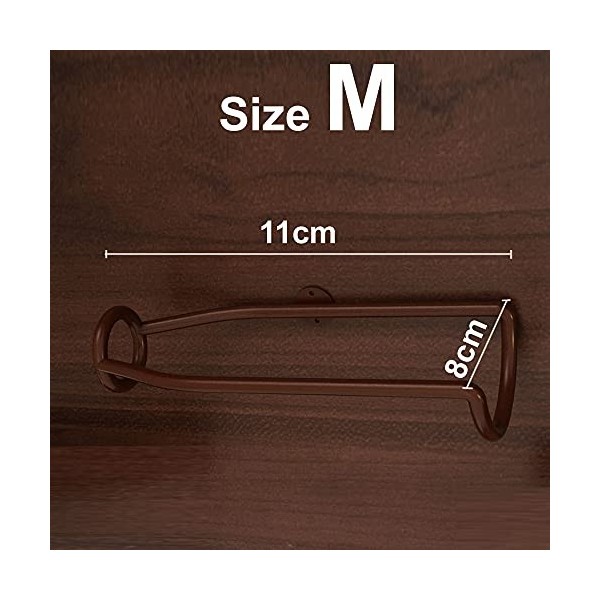 HEXEH Casier à Vin Barre Murale Bar à vin Porte-goulot à vin Cave à vin Bière Champagne Storage Support Support Tablette dét