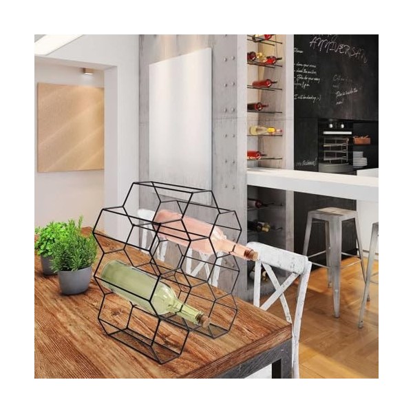 C LAFFAIRE Casier à Bouteilles 9 Cases Nid dabeille