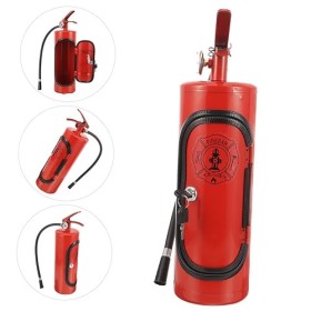 Yardwe Boîte en Forme Dextincteur Bar à Whisky Extincteur Porte-vin Sacs Fourre-Tout à Vin Contenant De Vin Réutilisable Supp