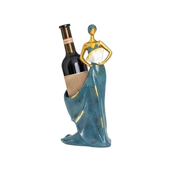 Casier à vin Danseur, casier à vin dart, Porte-Bouteille de vin Danseur, casier à vin en résine écologique, Ornement dart à
