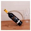 Casier à vin Articles ménagers Support de Table Support de Bouteille Unique en Fer Vintage - Support de vin pour Le Stockage 