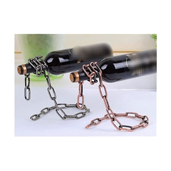 Casier à vin Casier à vin Simple en acier inoxydable, présentoir de bouteille de vin Unique for magasin à domicile, casier à 