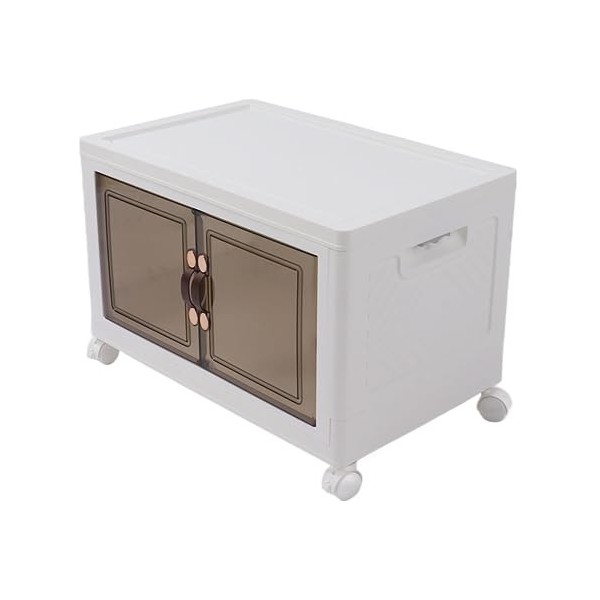 TOPINCN Bacs de Rangement Empilables pour Organisateur Vêtements Pliants Chambre à Coucher sur Pied Ménage Grands Bacs Empila