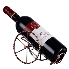 SHERAF Casier à vin Casier à vin sur Pied avec Roues Design Beau et Pratique Casier à vin de Style européen adapté au Salon p