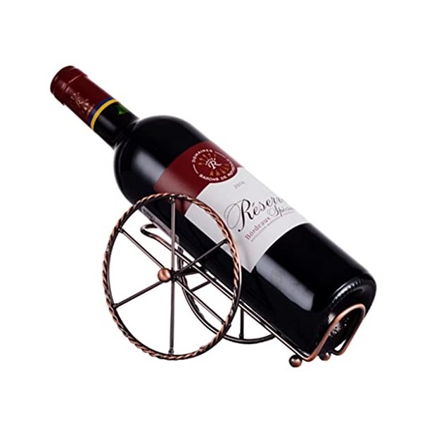 SHERAF Casier à vin Casier à vin sur Pied avec Roues Design Beau et Pratique Casier à vin de Style européen adapté au Salon p