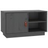 VEEKI Meuble TV, Meuble TV Suspendu, Meuble TV Industriel, Meuble TV Bois, Meuble Chambre, Convient pour Salon ou Chambre, Gr