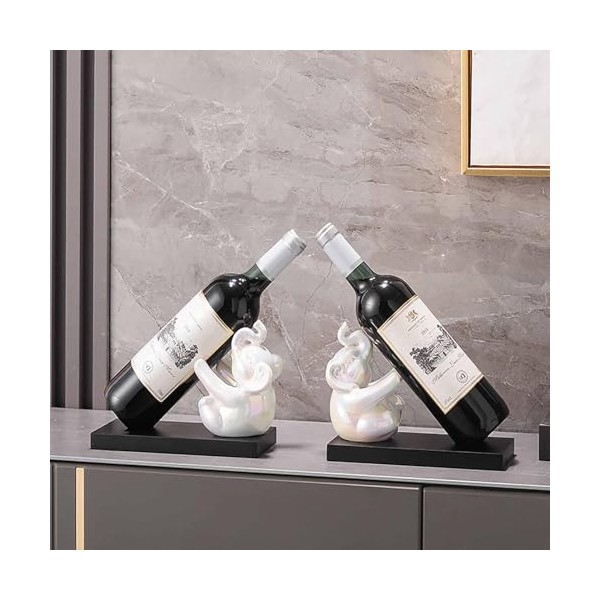 JSLXNDM Casier à Bouteilles De Vin, Casier à Bouteilles en Bois, Casier en Fer, Grand Espace Dempilage, Adapté Aux Bars, sou