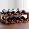 Casier à Vin Casier à Vin Rouge en Bois Massif Champagne Casier à Vin Rouge étagère Décoration Casier à Vin Ménage Petit Mode