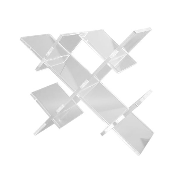 Weikeya Casier à Vin, Casier à Vin de Comptoir, Casier à Vin en Acrylique Transparent Durable Exquis pour la Maison